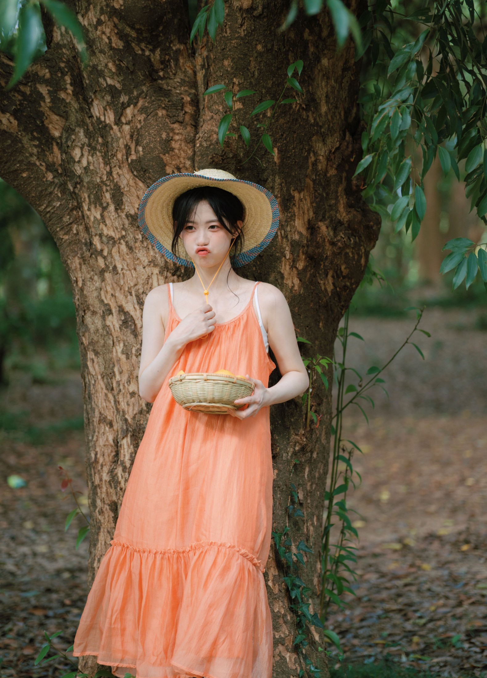 图片[1]-康渝茜Niki – 《感受夏日的色彩》[16P]-蜜私库