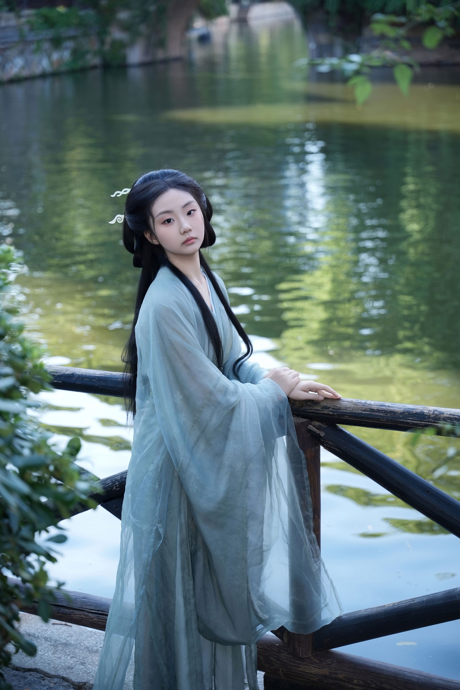 图片[1]-青青 – 《清冷风汉服》[11P]-蜜私库