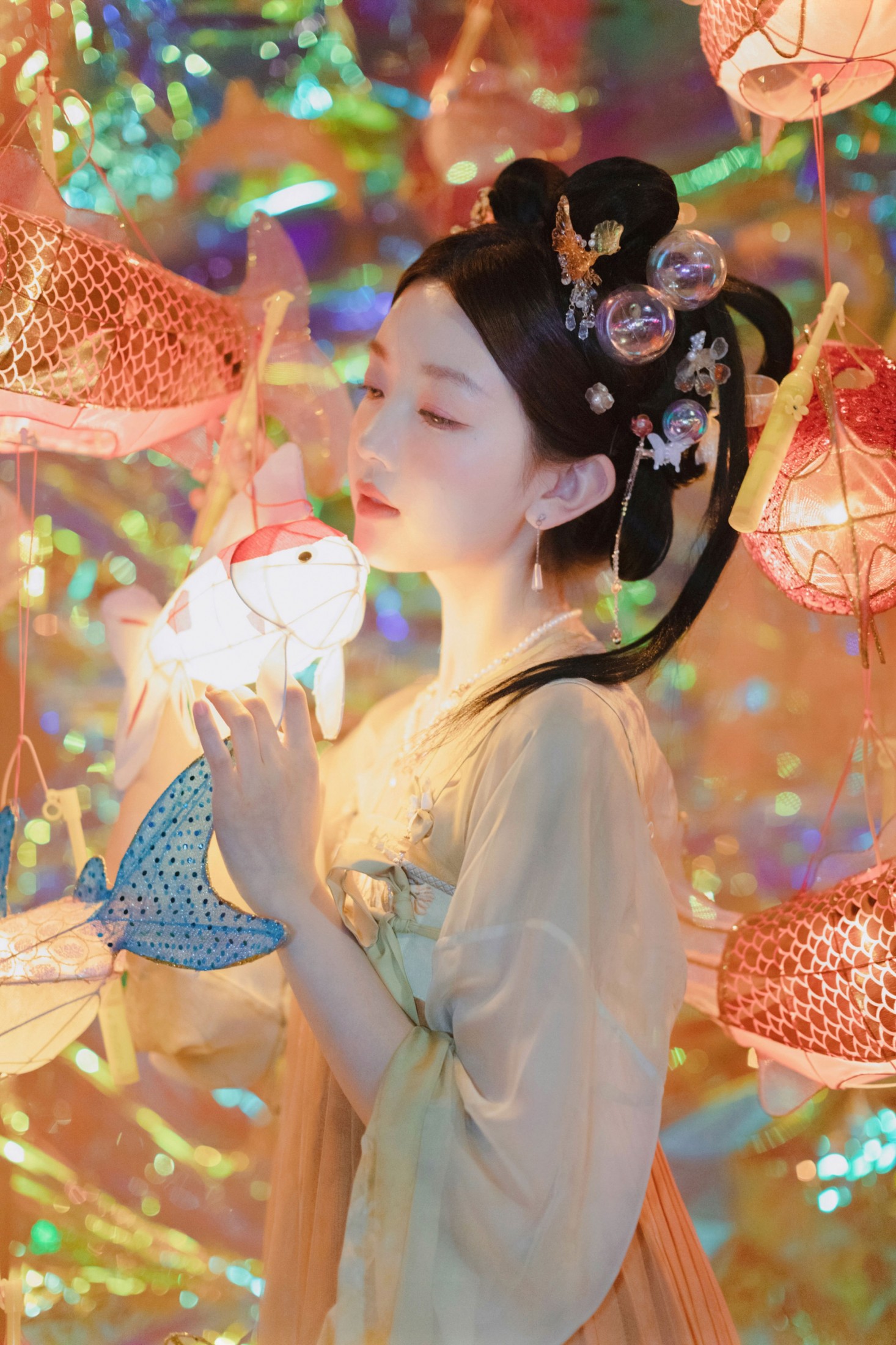 图片[1]-– 《鱼灯少女》[17P]-蜜私库